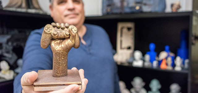 Form2 3D打印機(jī)制作微人像 SLA細(xì)膩凸顯