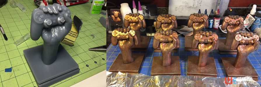 Form2 3D打印機(jī)制作微人像 SLA細(xì)膩凸顯