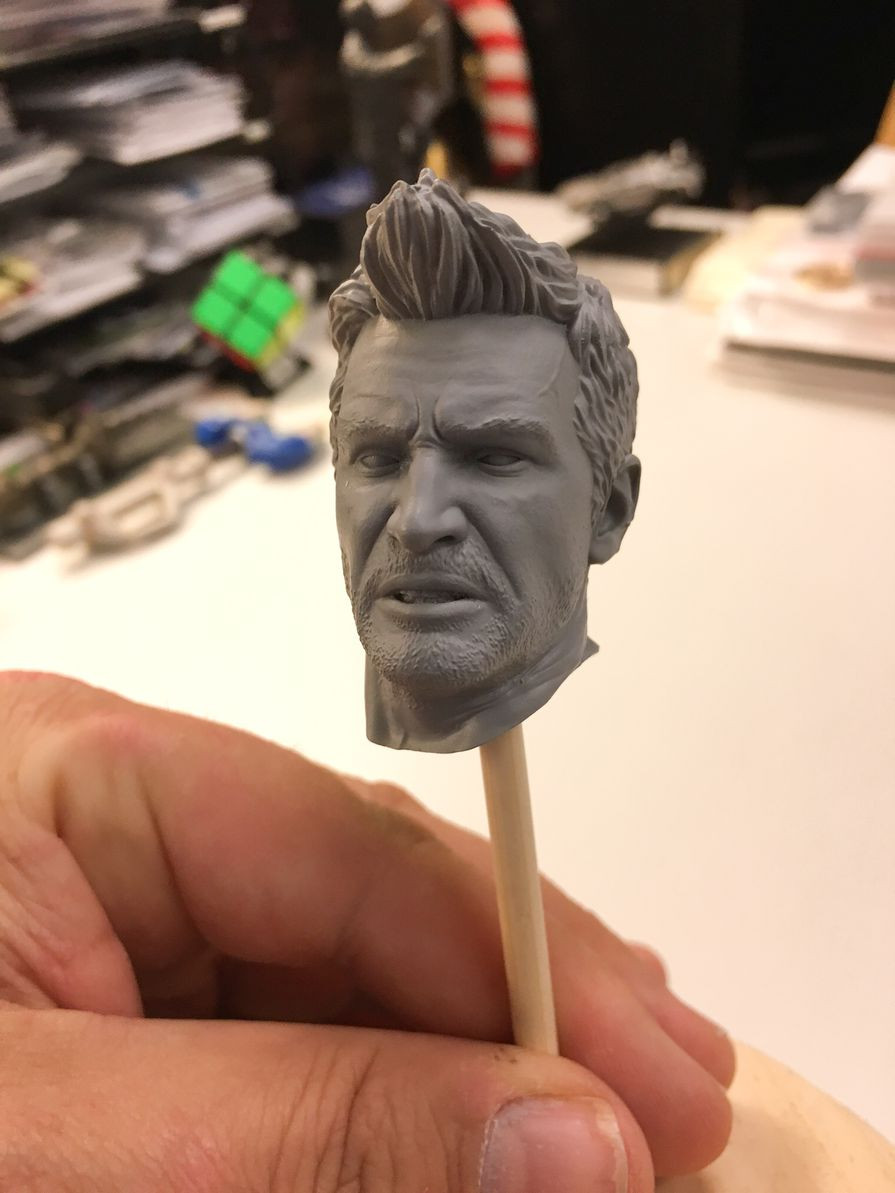 Form2 3D打印機(jī)制作微人像 SLA細(xì)膩凸顯