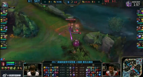 MSI小組賽收官戰(zhàn)：兮夜錘爆F(xiàn)aker，WE血洗SKT