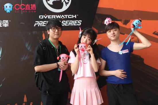 CC直播主播老Z探班守望先鋒OWPS 采訪知名戰隊