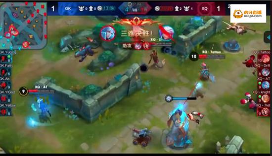 王者榮耀KPL XQ逆風翻盤趕超AG超玩會擠進前三