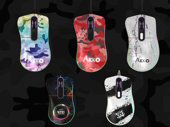 Akko艾酷發(fā)布AMR復古貓游戲鼠標迷彩限定版
