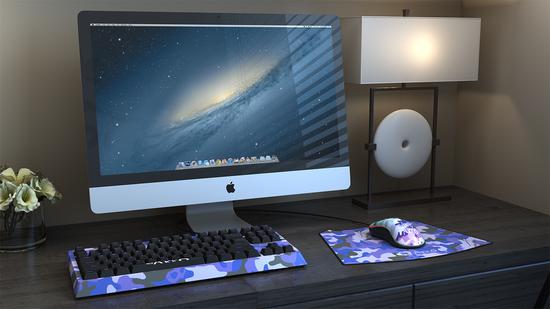 Akko艾酷發(fā)布AMR復古貓游戲鼠標迷彩限定版