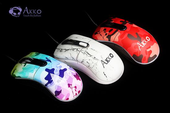 Akko艾酷發(fā)布AMR復古貓游戲鼠標迷彩限定版