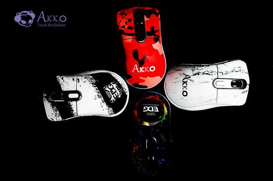 Akko艾酷發(fā)布AMR復古貓游戲鼠標迷彩限定版