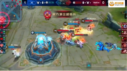 王者榮耀KPL WF后羿4殺浪得飛起1追2撬翻JC