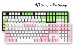 Akko X Ducky發(fā)布One全新配色熱升華機械鍵盤