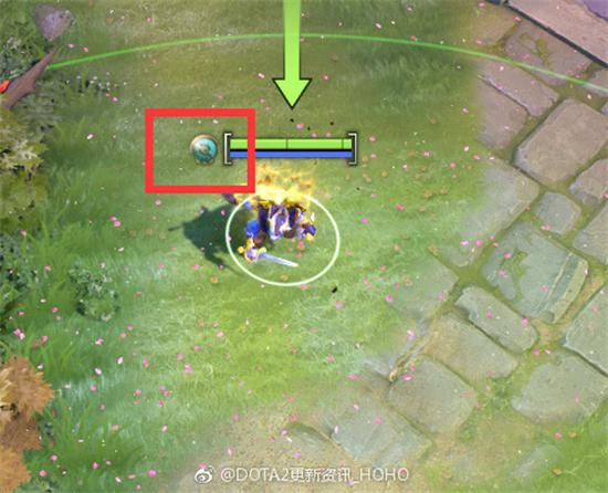 DOTA2小藍本1000級送的冠軍神盾以及炫酷特效