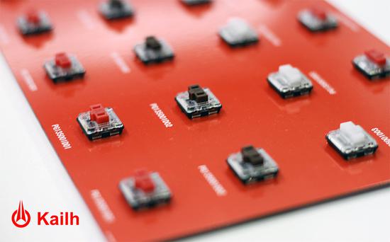凱華Kailh發(fā)布薄型巧克力軸及mini機(jī)械鍵盤開關(guān)