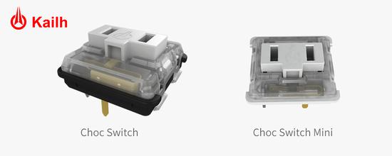 凱華Kailh發(fā)布薄型巧克力軸及mini機(jī)械鍵盤開關(guān)