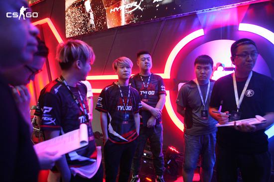 Tyloo戰隊賽前準備