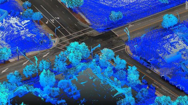 DeepMap的自動駕駛地圖示例