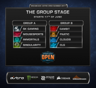 DreamHack公開賽夏季賽分組及賽程公布