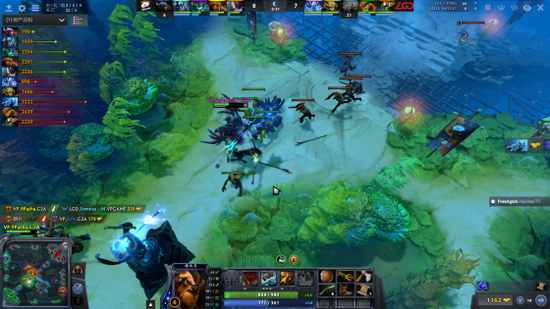 TS7敗者組決賽：VP2-0淘汰LGD 晉級(jí)總決賽