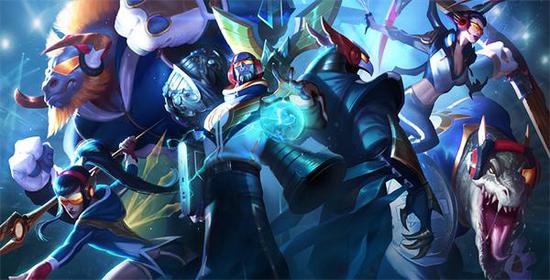 SKT S6冠軍皮膚原畫：教練Kkoma竟然也出現了