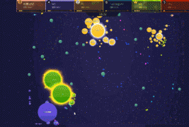 球球大作戰超級大神的操作 都在虎牙的這比賽上