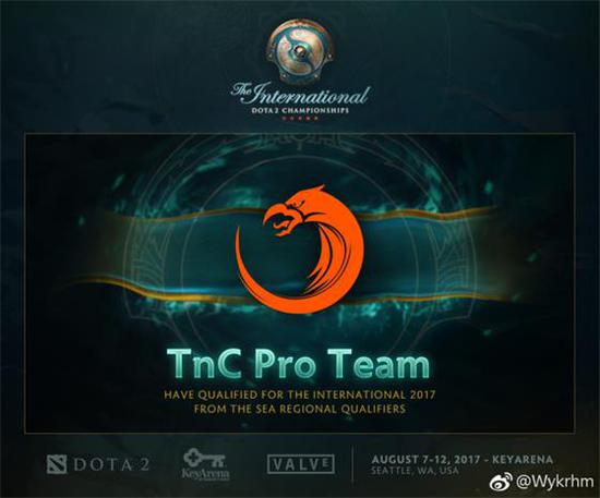 TI7東南亞賽區 TnC僅丟一分拿到率先西雅圖機票