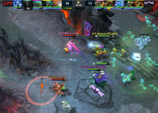 TI7中國區LFY擊敗EHOME.K拿到第二個出線名額