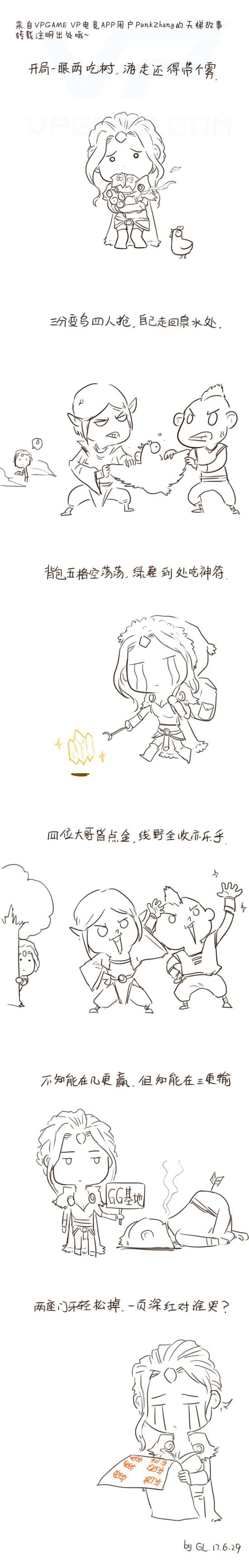 GL漫畫最新作品：千奇百怪莫名心酸的天梯之路