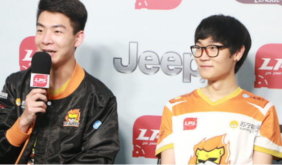 SNG戰隊接受采訪