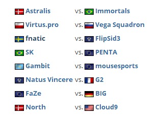 挑戰傳奇!PGL Major公布第一輪對陣情況