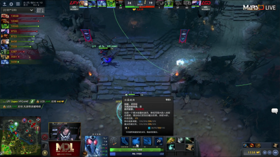 MDL：“干爹”內戰異常慘烈！LGD艱難奪冠！