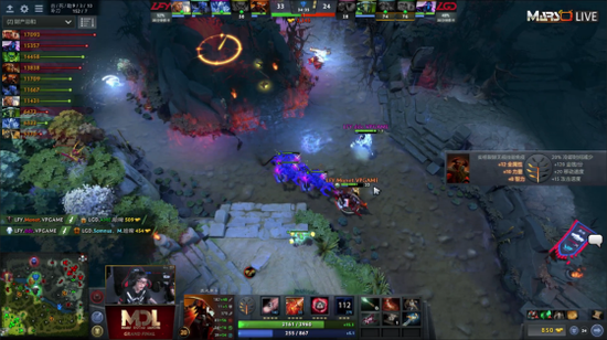 MDL：“干爹”內戰異常慘烈！LGD艱難奪冠！