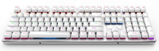 雷柏V700S冰晶版混彩背光游戲機(jī)械鍵盤上市