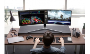 三星將發布超級顯示器：兩臺不同的電腦連接上