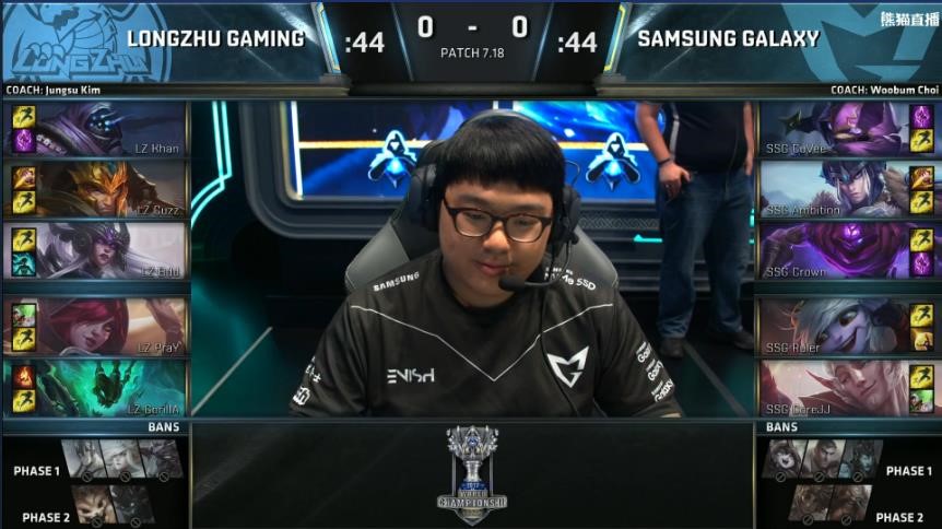 神勇三星連戰連捷 完勝LZ晉級四強!