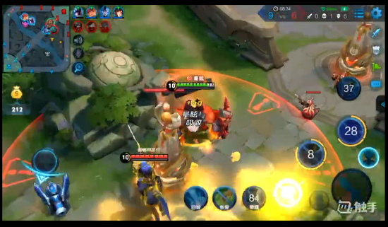 王者榮耀藍煙秀國服第一輔助張飛 帶韓跑跑起飛