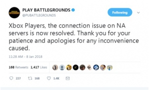 《絕地求生：大逃殺》Xbox版北美服務器壓力過大