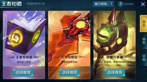 王者早知道/五軍前瞻室/榮耀萬事通 王者知道第三期答案