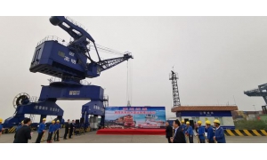 無軌鐵路貨場亮相 一體化鐵水聯運呈現新模式