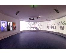 生物醫學技術中心企業多媒體展廳實施案例