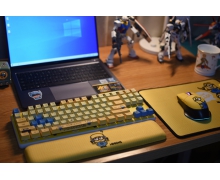 Q萌小可愛(ài)，桌面好助手！小黃人聯(lián)名電競(jìng)外設(shè)強(qiáng)