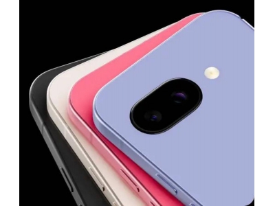 谷歌Pixel 9a真機圖曝光,四色可選,背部雙攝近乎