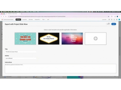 Adobe新推AI神器Project Slide Wow，數據秒變PPT，展示