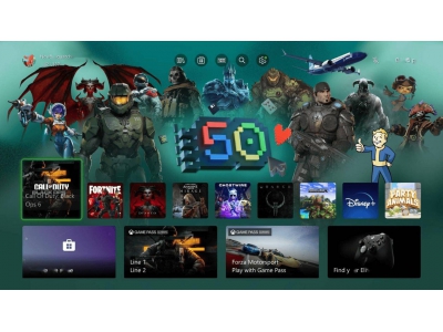 Xbox獻(xiàn)禮!微軟50周年慶典,新背景主題等你來領(lǐng)