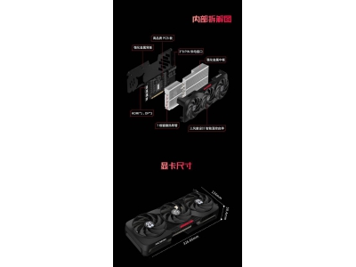 瀚鎧RX 9070 XT“合金”顯卡今日開售，黑色無光設(shè)