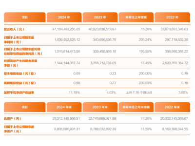申通快遞2024年財報亮眼：凈利潤超10億，同比增