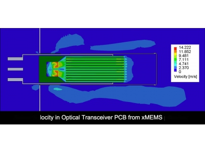 xMEMS推出硅基MEMS風扇方案,為數據中心光模塊帶