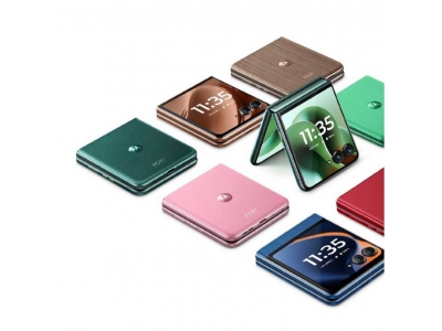 聯想moto razr 60系列小折疊手機，市占率領跑全球