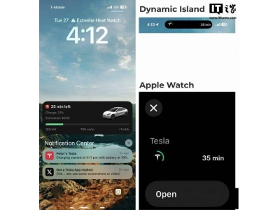 特斯拉iOS應用新升級，鎖屏靈動島同步追蹤超充