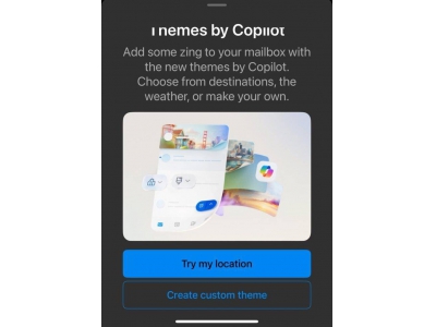 微軟Outlook安卓版上新!Copilot AI助手定制主題功能