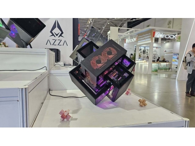 AZZA新機箱813 PUZZLE亮相,魯班鎖靈感設計引關注!