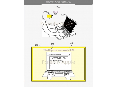 蘋果新專利：智能眼鏡讓隱私保護(hù)升級(jí)，屏幕內(nèi)