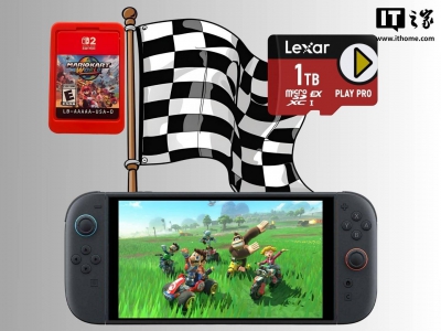 任天堂Switch 2存儲速度比拼：內置存儲奪冠，卡帶