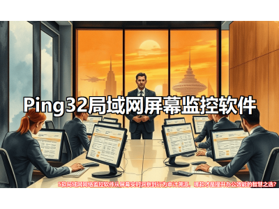 局域網監控軟件大比拼:從實時屏幕監控到行為